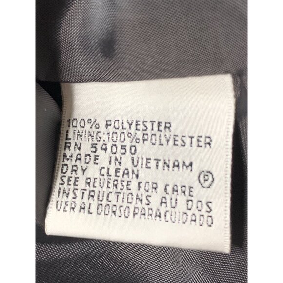 NWT Le Suit 18 Grey Herringbone 2 Piece Womens Suit Set Cuffable RDD10666 - Picture 3 of 11